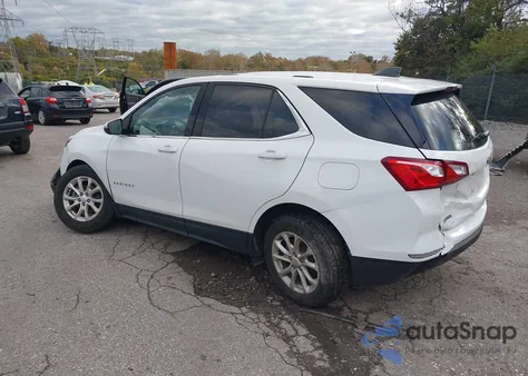 2019 Chevrolet Equinox Lt из США, поврежденный, VIN 2GNAXUEV2K6305528